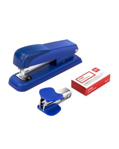 Deli Stapler Set Blue - 0359
