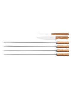 TRAMONTINA 6PCS BARBECUE SET KNIFE AND FORK