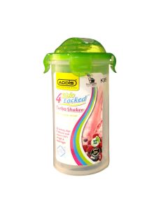 ADDIS 4 SIDED TURBO SHAKER BOTTLE - 450ML 