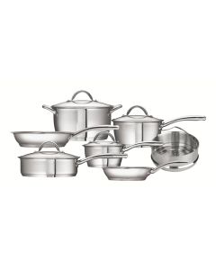 TRAMONTINA 11PCS STAINLESS STEEL COOKWARE SET