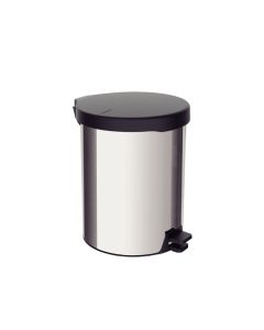 TRAMONTINA STAINLESS STEEL AND PLASTIC BIN - 12L
