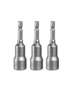 Ingco 3 Pcs 8mm Industrial Magnetic Nut Setter Set AMN0831
