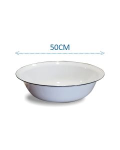 KANGO ENAMEL BASIN - 50CM