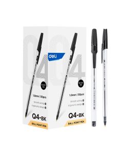 Deli Think Ball Point Pen Black 