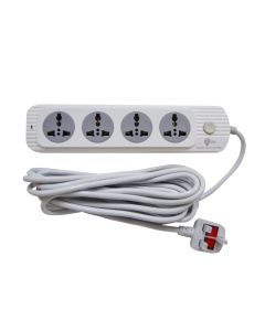 BLITE 4 Way - 5M Extension Socket
