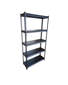 BOLT-FREE ADJUSTABLE 5-LEVEL SINGLE FOLD SHELVING UNIT