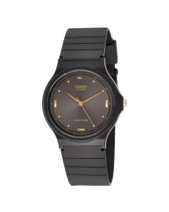 Casio Men's Black Dial Stainless Steel Analog Watch - MQ-76-1ALDF