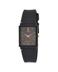 Casio MQ38-1A Black Resin Analog Quartz Watch with Black Dial