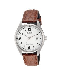 Casio Men's Leather Watch