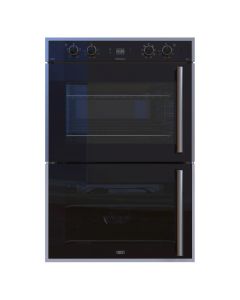 Defy Gemini Gourmet Multifunction Black Double Oven - DBO767