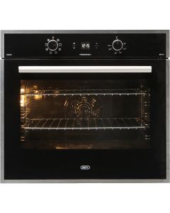 Defy Gemini Thermofan+ Eye-Level Black Oven - DBO774