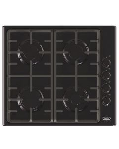 DEFY 4 BURNER BLACK GAS HOB - DHG132