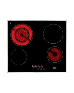 DEFY TOUCH CONTROL VITROCERAMIC DUAL ZONE HOB