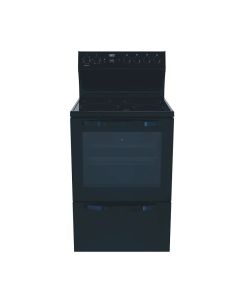 DEFY THERMOFAN+ KITCHENAIRE 600 VITROCERAMIC STOVE - BLACK - DSS617