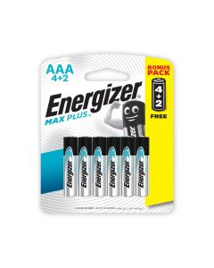 Energizer MAXPLUS AAA – 6 Pack 4+2 Free