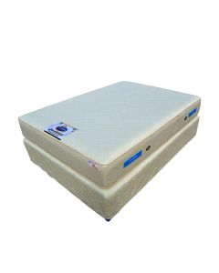 FOAMKING DREAM FOAM DOUBLE SIZED BED SET - GOLD
