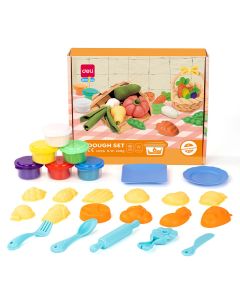 DELI DOUGH SET 19 ACCESORIES 6 COLORS
