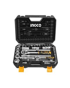 INGCO 44PCS 1/4"+1/2" SOCKET SET - HKTS42441 | Radian Online Zambia
