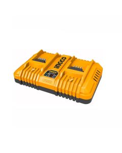 Ingco P20S 20V 2-Slots Fast Intelligent Charger FCLI2034