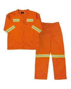 PARAMOUNT ORANGE REFLECTIVE WORKSUIT