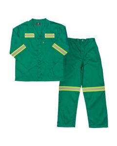 PARAMOUNT GREEN REFLECTIVE WORKSUIT