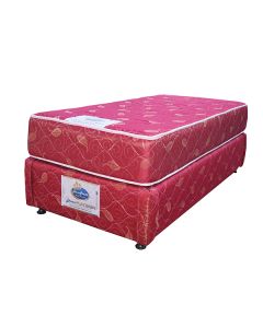 FOAMKING DREAM FOAM THREE-QUARTER SIZED BED SET - PLATINUM
