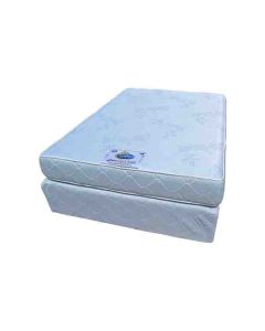 FOAMKING DREAM FOAM QUEEN SIZED BED SET - SILVER