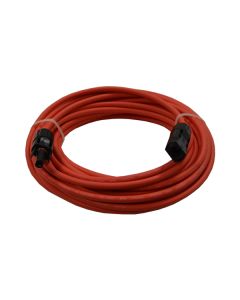 THUNDERBOLT SOLAR PV EXTENSION CABLE - 6MM X 10M - red