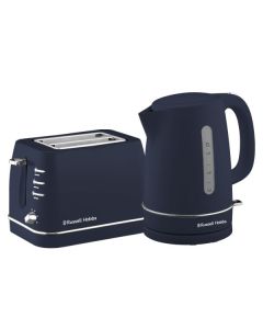 RUSSELL HOBBS NAVY ROYAL TOASTER & KETTLE COMBO - RHPRP-6B