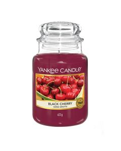 YANKEE SCENTED CANDLE BLACK CHERRY LARGE - 623G 