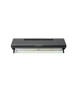 DEFY 70CM GEMINI 700 STD BLACK COOKER HOOD