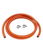 ZEERA 5 METER GAS HOSE PIPE & 2 CLIPS