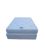 FOAMKING DREAM FOAM DOUBLE SIZED BED SET - SILVER
