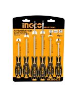 INGCO COMBINATION SCREWDRIVER SET - HKSD0628