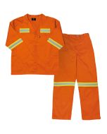 PARAMOUNT ORANGE REFLECTIVE WORKSUIT
