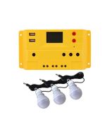 Charge Controller PWM Digital 15A 12/24V 3 Bulb