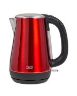 DEFY 1.7LTR RED STAINLESS STEEL KETTLE - WK828R