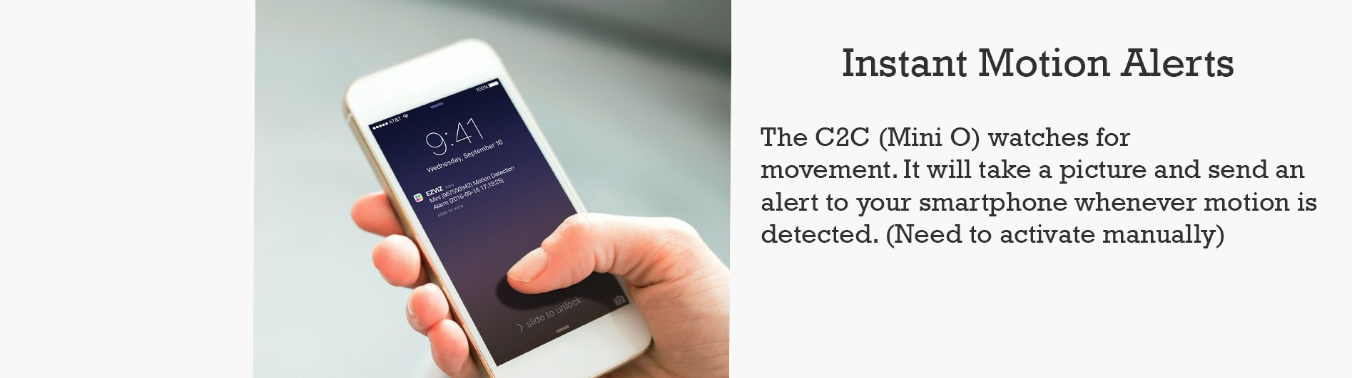 Instant Motion Alerts